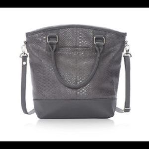 Thirty One Paris Jewel Purse City Charcoal Snake